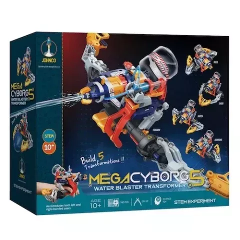 Mega Cyborg 5 - Water Blaster Transformer